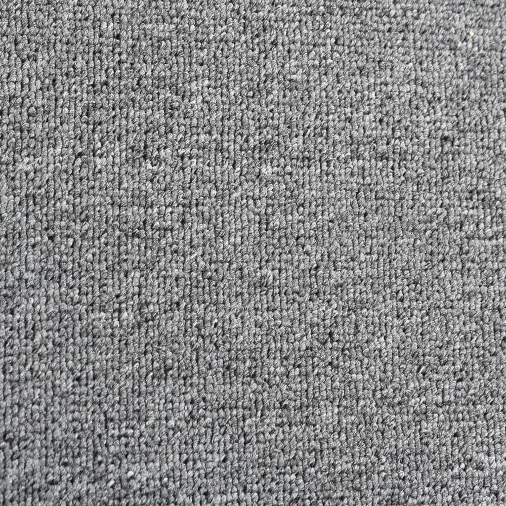 vidaXL Kobercový behúň tmavo sivý 50x200 cm