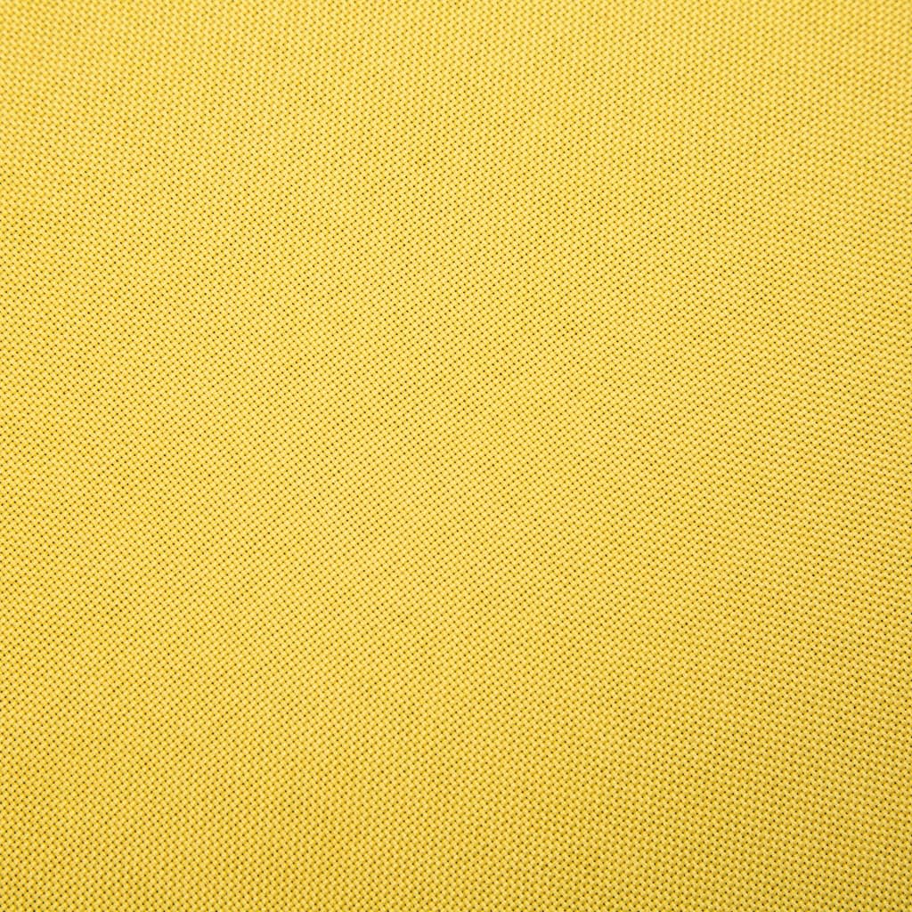 vidaXL 3-miestna sedacia súprava 2 ks, látková, žltá
