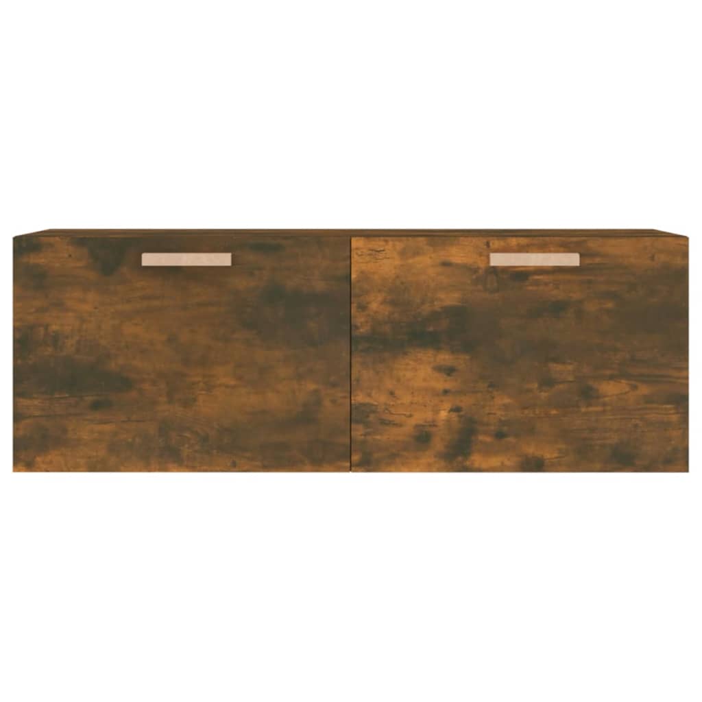 vidaXL Nástenná skrinka, tmavý dub 100x36,5x35 cm, kompozitné drevo
