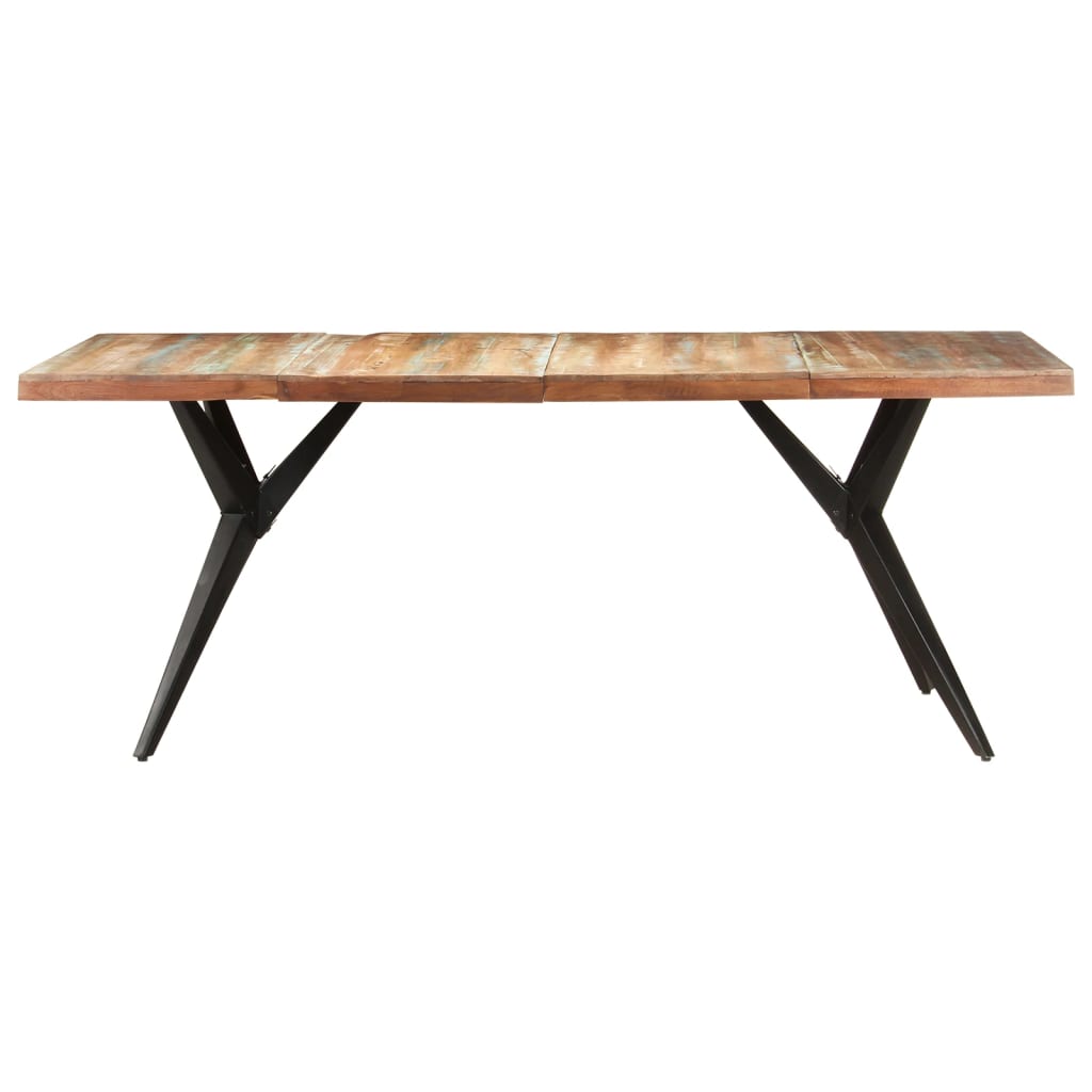 vidaXL Jedálenský stôl 200x90x76 cm recyklovaný masív