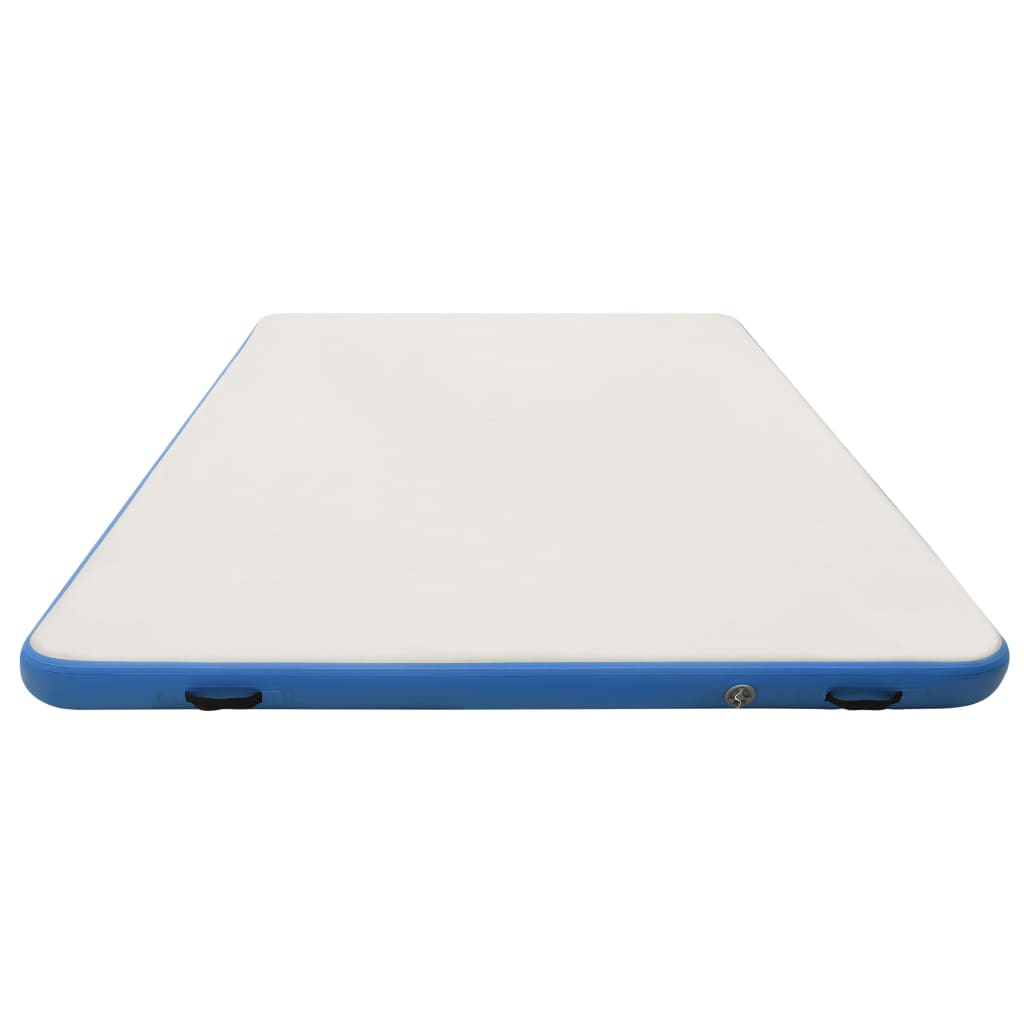 vidaXL Nafukovacia plávajúca plošina modro-biela 300x300x15 cm