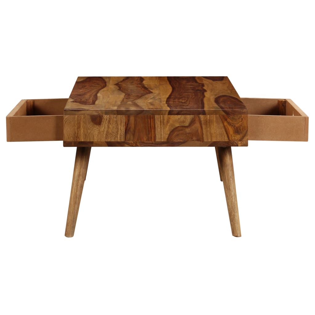 vidaXL Konferenčný stolík zo sheeshamového dreva 110x50x35 cm