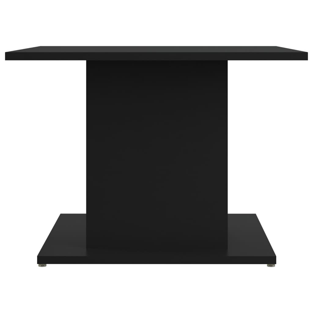 vidaXL Konferenčný stolík čierny 55,5x55,5x40 cm drevotrieska