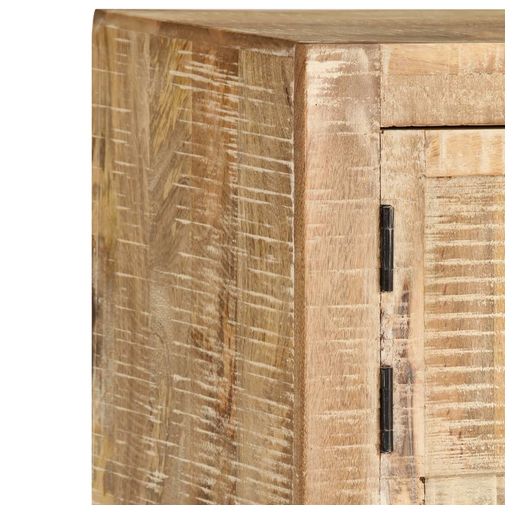 vidaXL TV skrinka 118x30x40 cm surové mangovníkové drevo