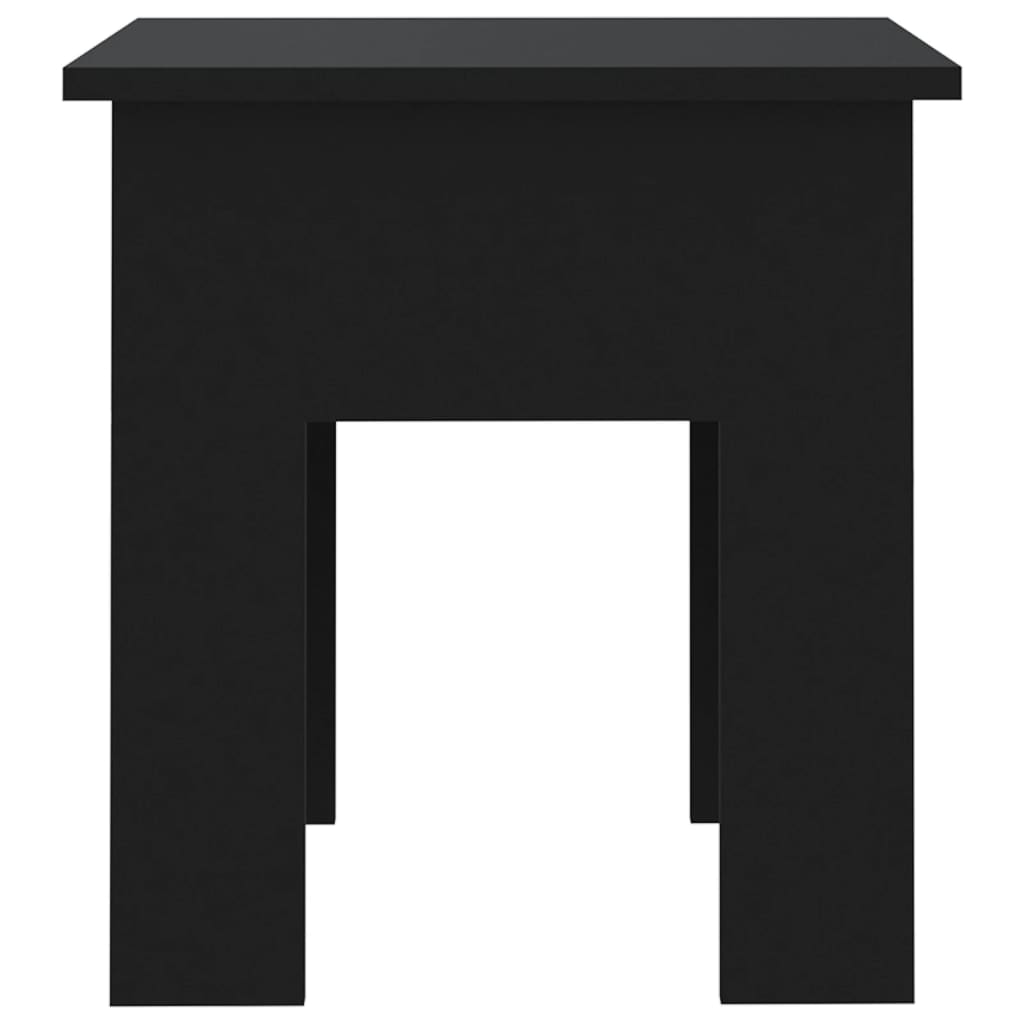 vidaXL Konferenčný stolík čierny 40x40x42 cm drevotrieska
