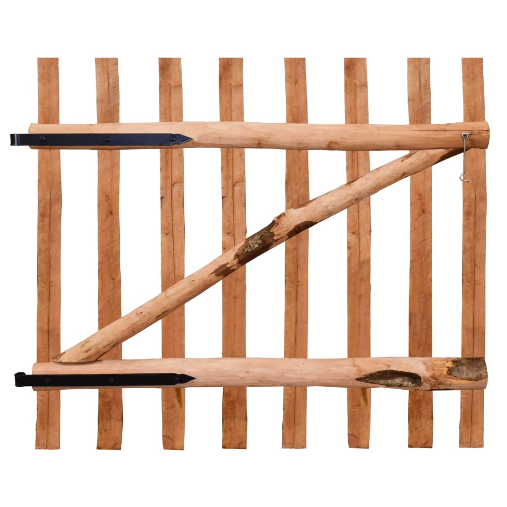vidaXL Jednokrídlová brána, impregnované drevo, 100x90 cm