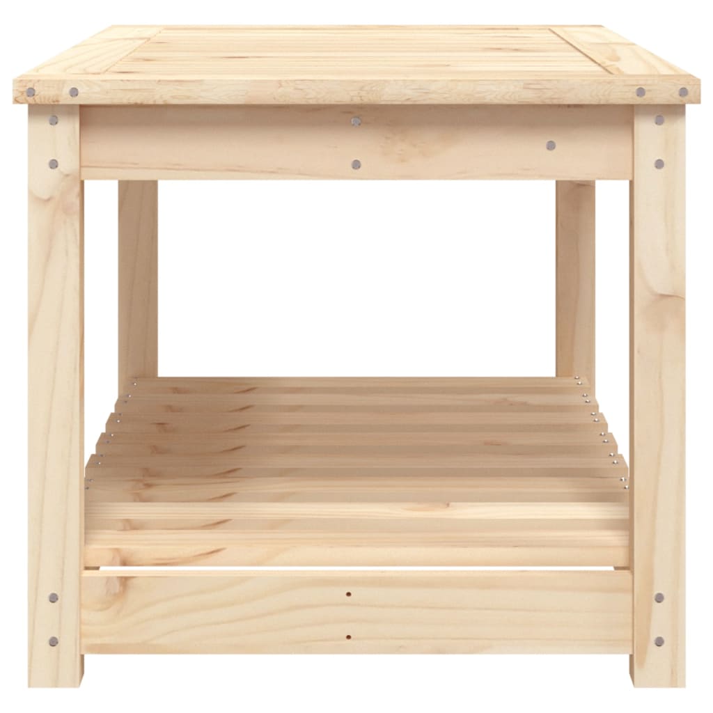 vidaXL Záhradný stolík 82,5x50,5x45 cm borovicový masív