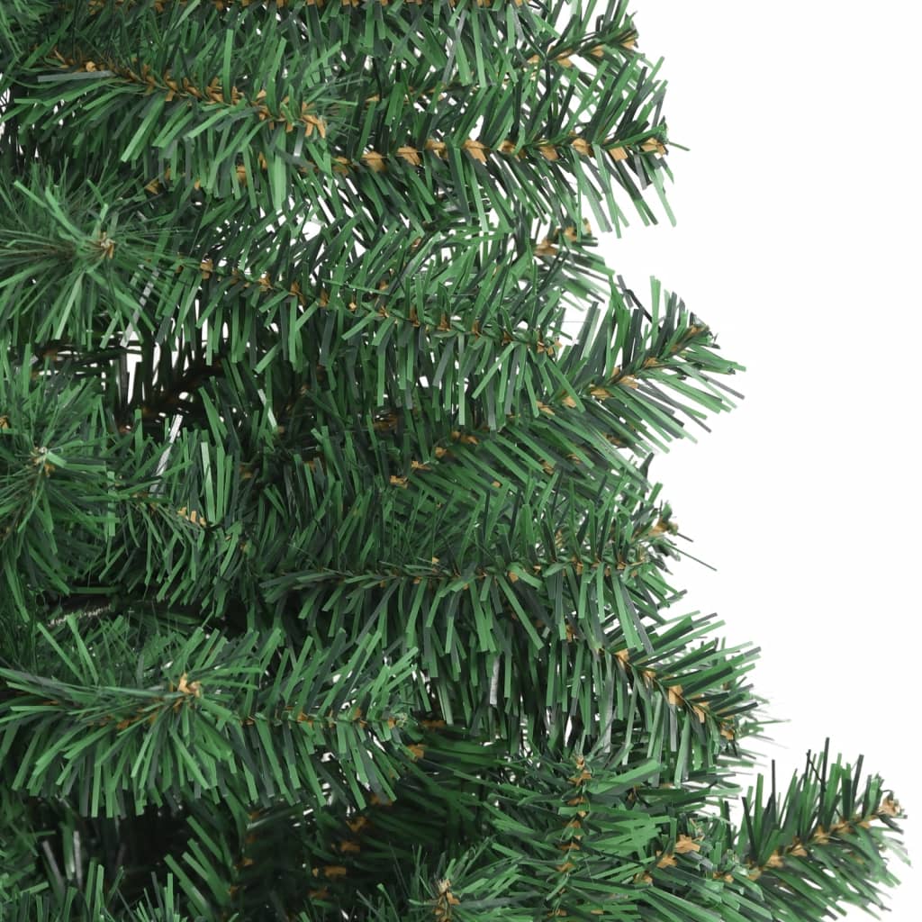 vidaXL Umelý vianočný stromček, L, 240 cm, zelený