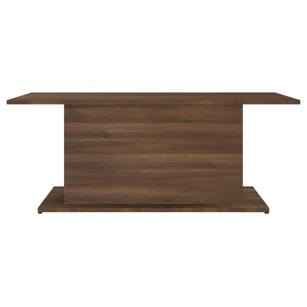 vidaXL Konferenčný stolík hnedý dub 102x55,5x40 cm drevotrieska