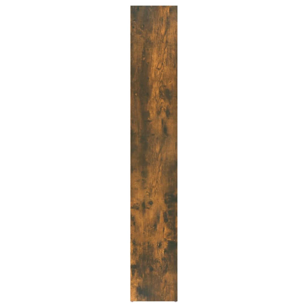 vidaXL Knižnica dymový dub 40x30x189 cm spracované drevo