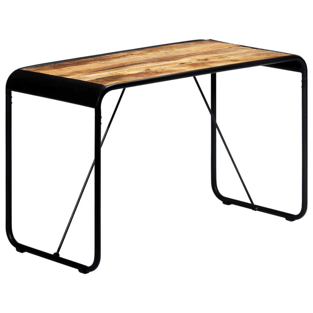 vidaXL Jedálenský stôl 118x60x76 cm surové masívne mangovníkové drevo