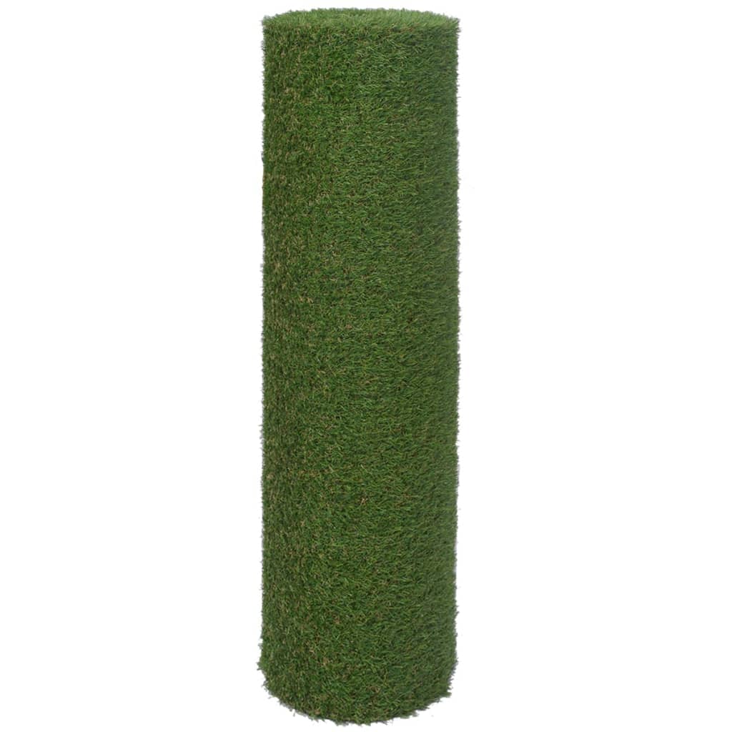 vidaXL Umelý trávnik 1x5 m/20 mm zelený