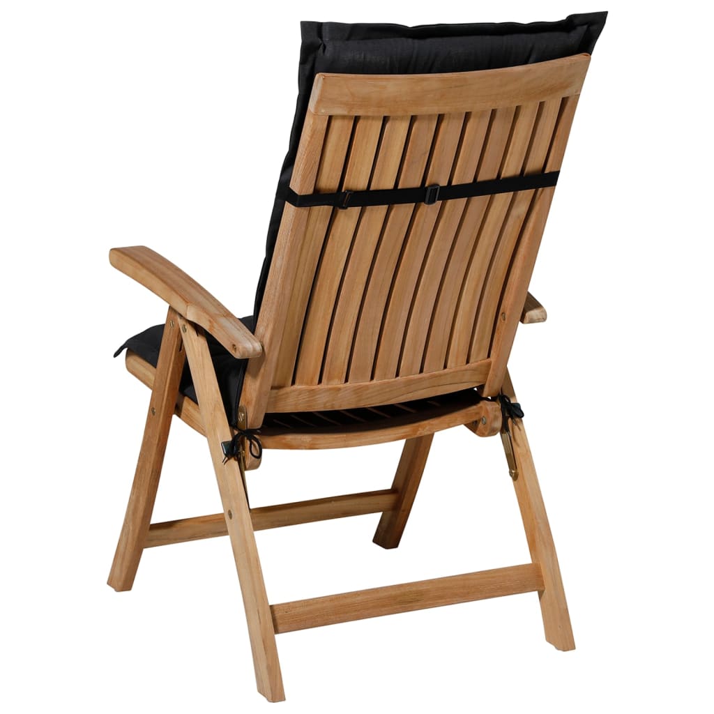 Madison Podložka na stoličku Panama 123x50 cm, čierna
