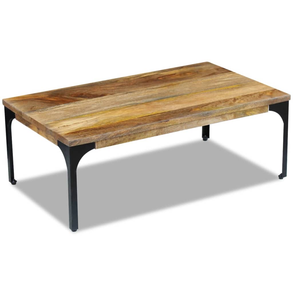 vidaXL Konferenčný stolík z mangového dreva, 100x60x35 cm