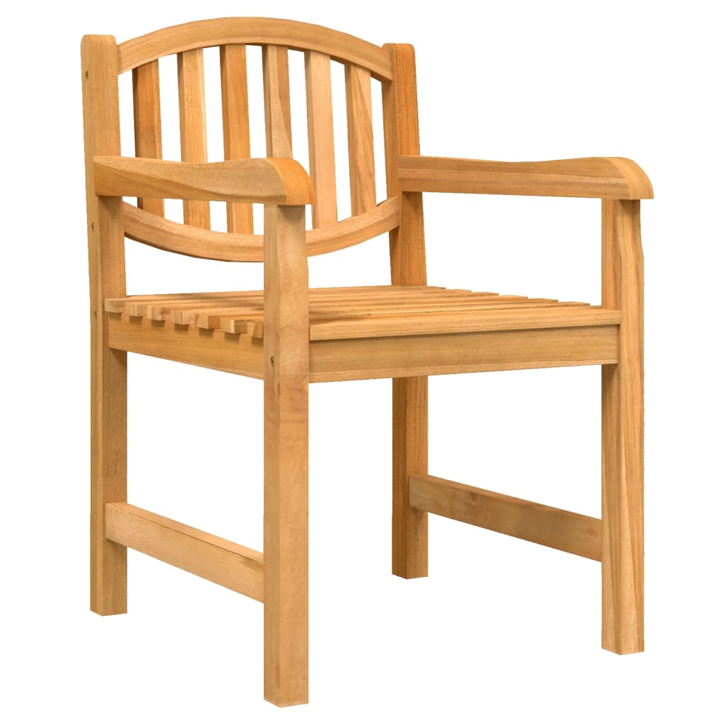 vidaXL Záhradné stoličky 4 ks 58x59x88 cm tíkové masívne drevo