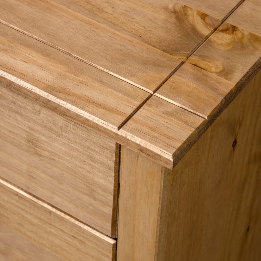 vidaXL Príručná skrinka 80x40x73 cm borovicové drevo Panama