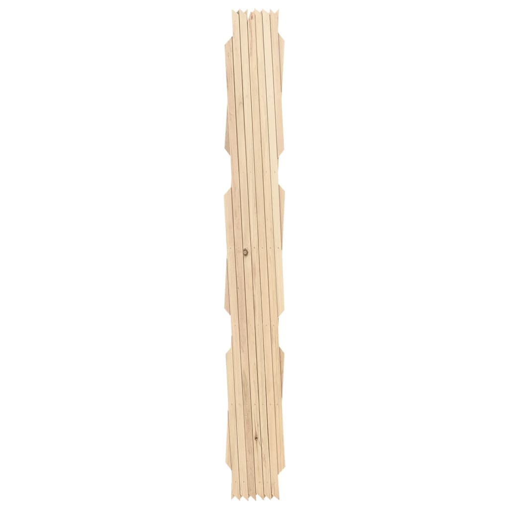 vidaXL Mriežkový plot 5 ks jedľové drevo 180x80 cm