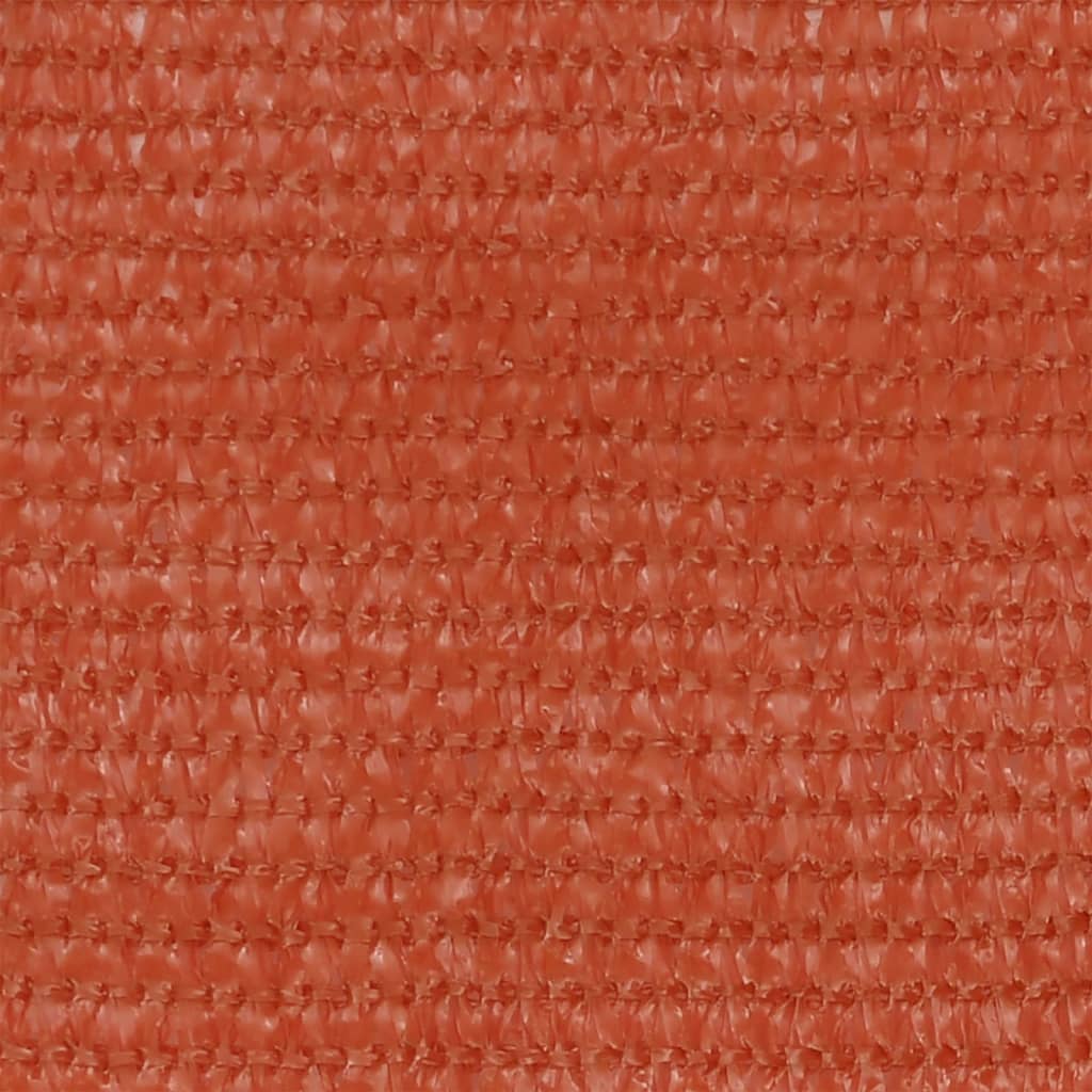 vidaXL Balkónová markíza oranžová 120x500 cm HDPE