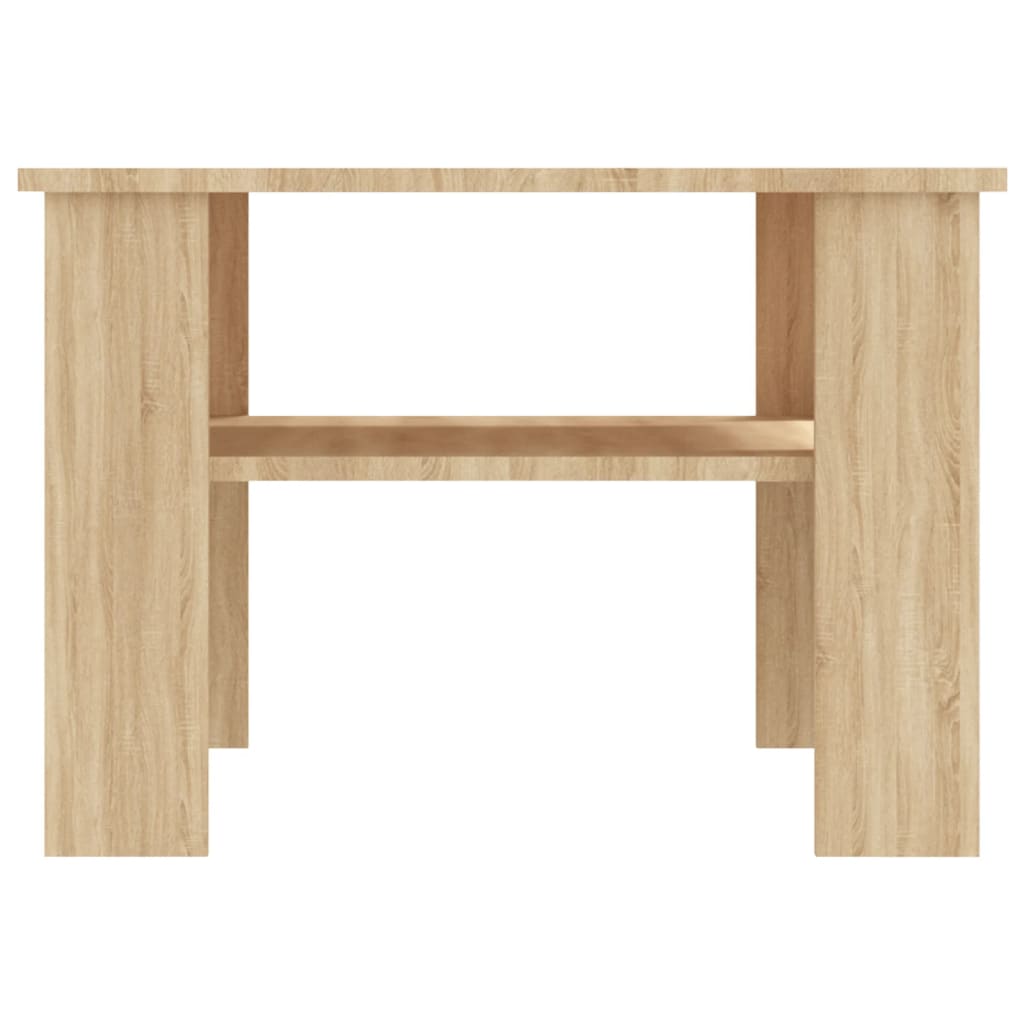 vidaXL Konferenčný stolík farba dubu sonoma 60x60x42 cm drevotrieska