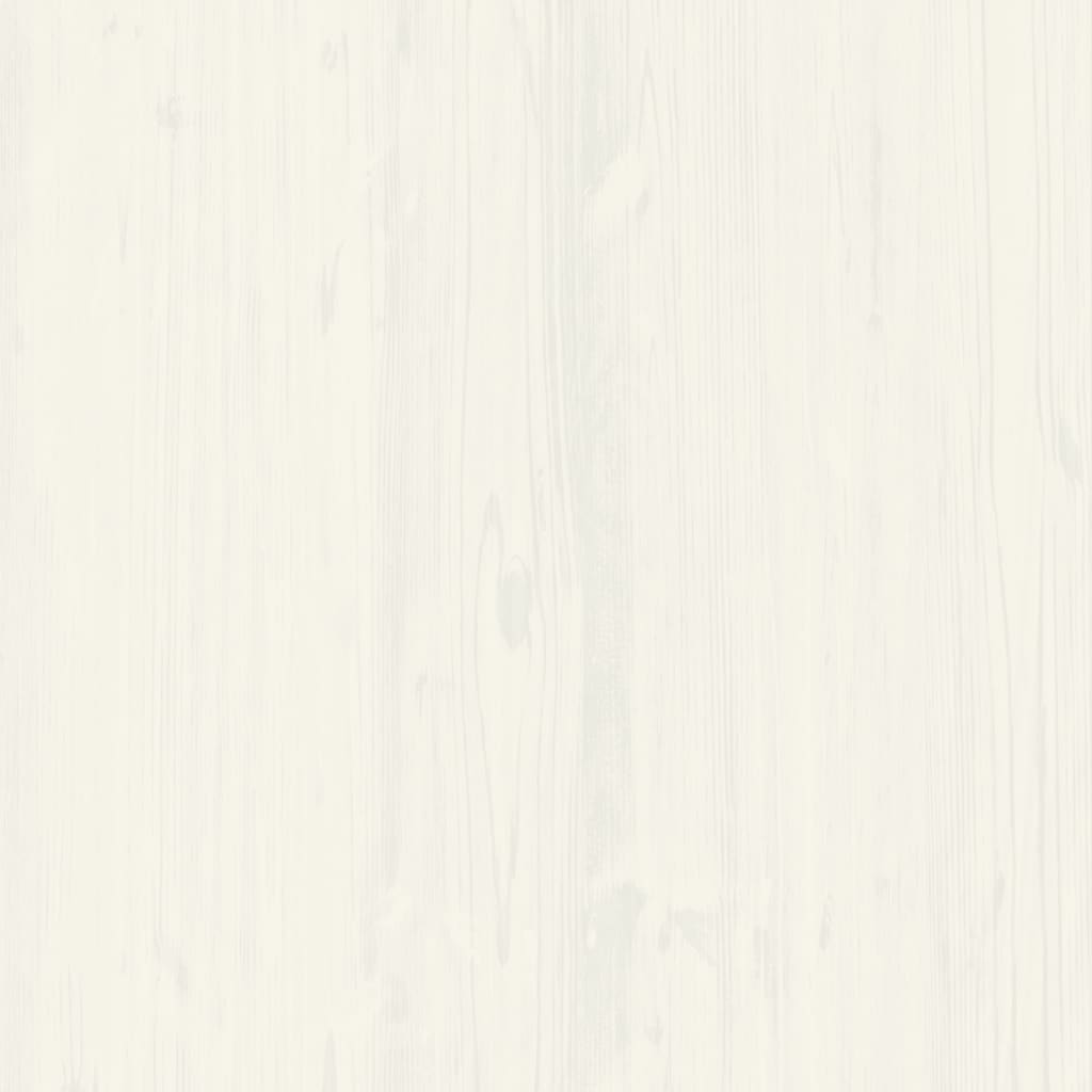 vidaXL Komoda so zásuvkami VIGO 113x40x75 cm biela borovicový masív