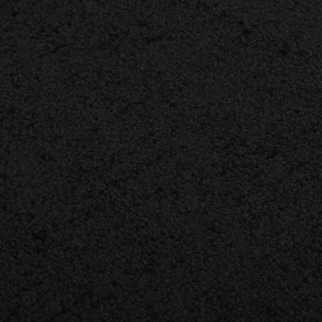 vidaXL Rohožka čierna 60x80 cm