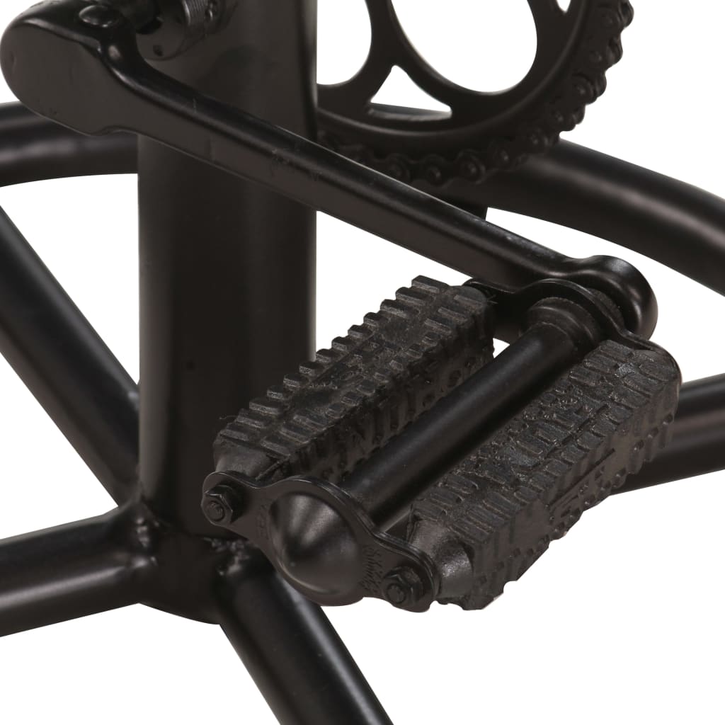 vidaXL Barové stoličky s poltačeným plátnom 2 ks čierno-hnedé pravá koža