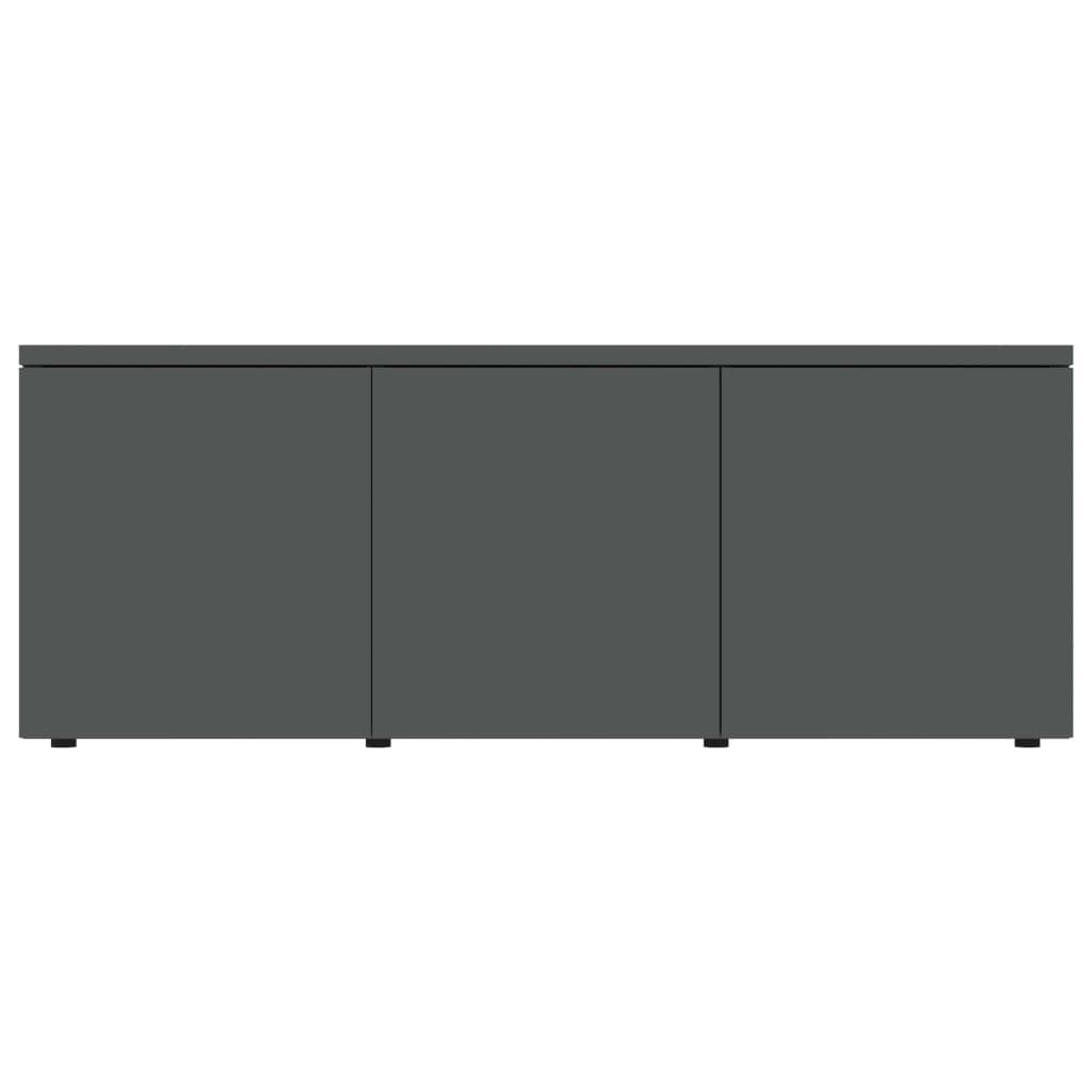 vidaXL TV skrinka, sivá 80x34x30 cm, drevotrieska