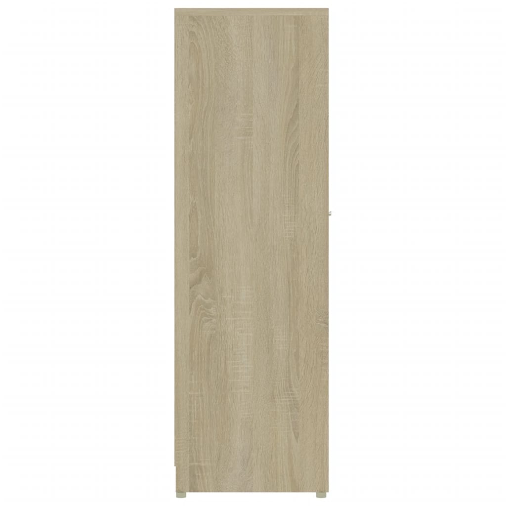 vidaXL Skrinka do kúpeľne, dub sonoma 30x30x95 cm, kompozitné drevo