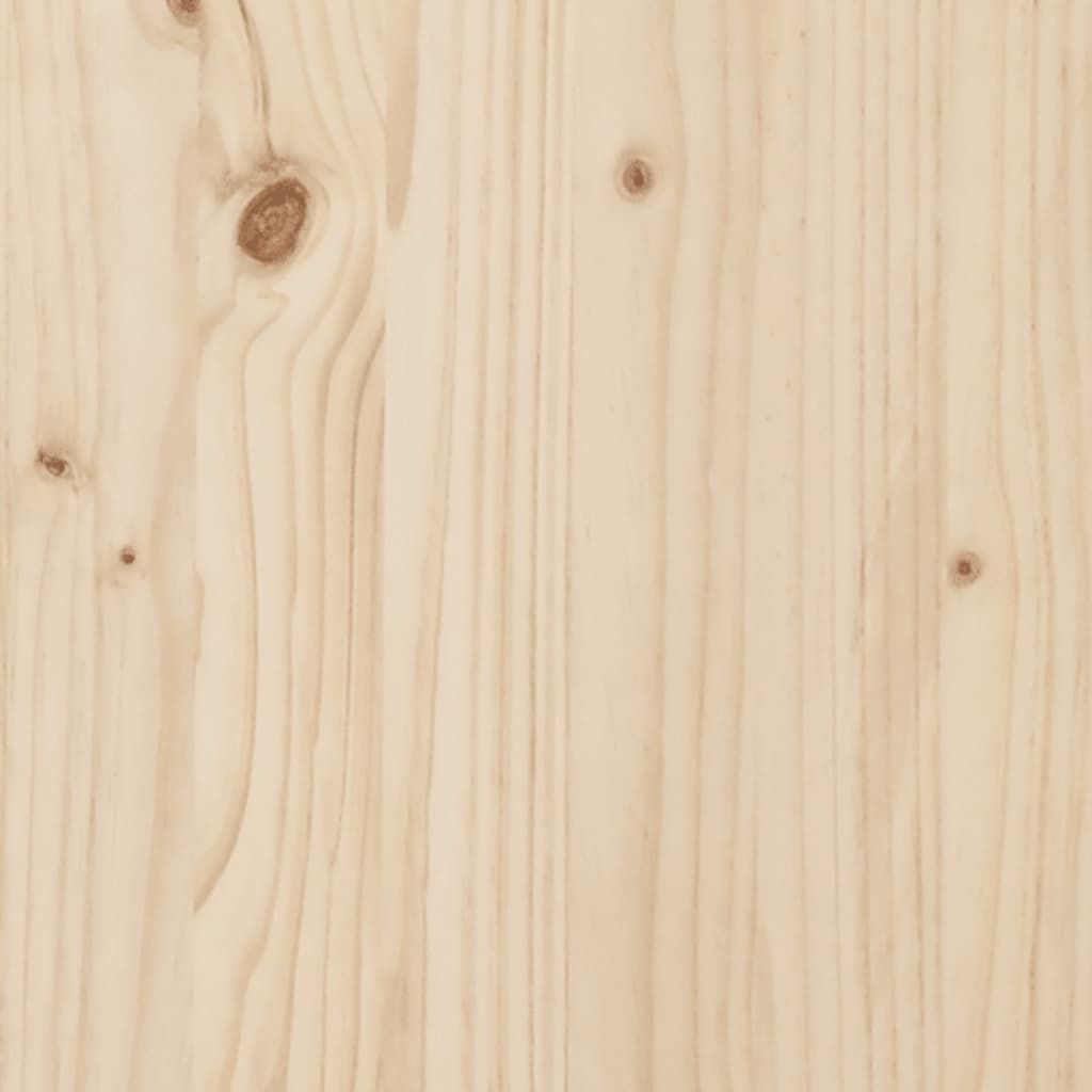 vidaXL Posteľný rám, drevený masív 90x190 cm, jednolôžko