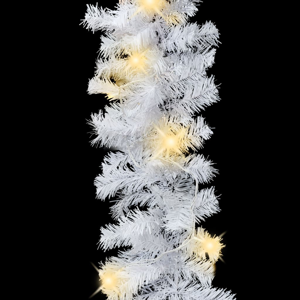 vidaXL Vianočná girlanda s LED svetielkami 5 m, biela