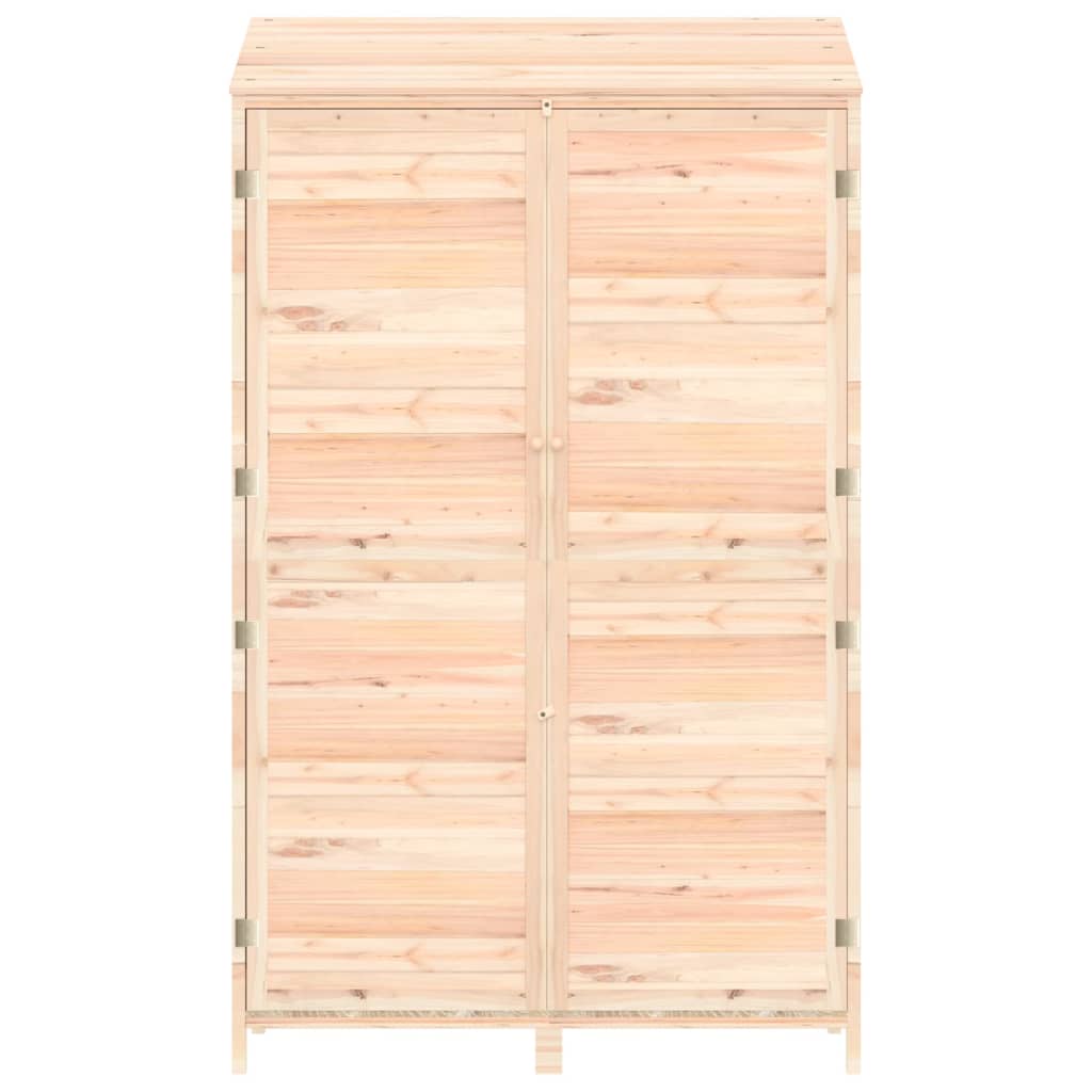 vidaXL Záhradná kôlňa 102x52x174,5 cm masívne jedľové drevo