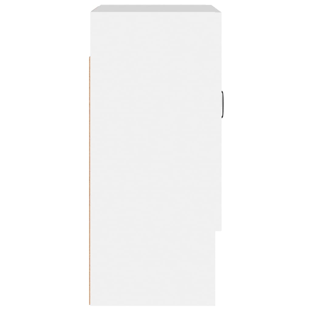 vidaXL Nástenná skrinka, biela 60x31x70 cm, kompozitné drevo