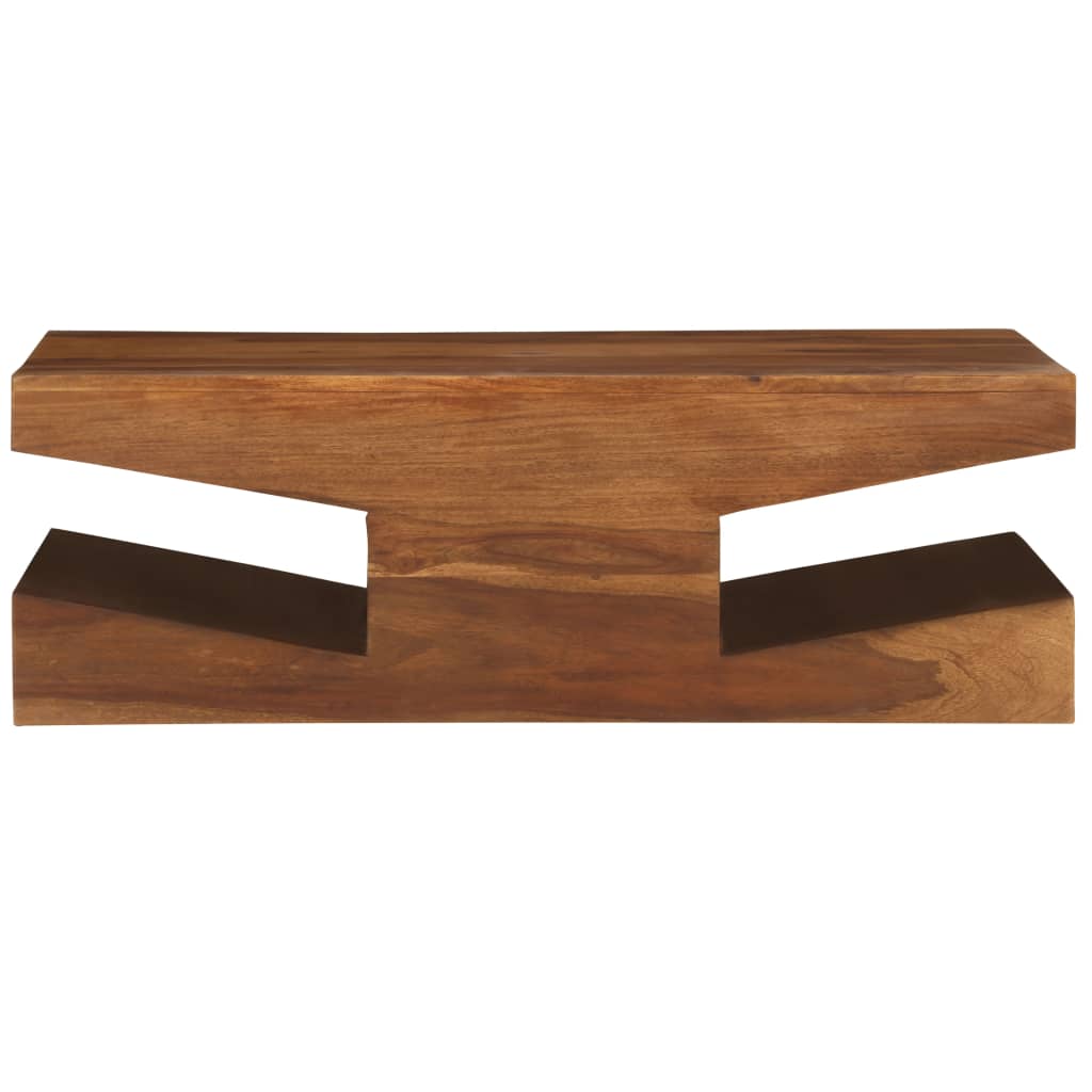 vidaXL Konferenčný stolík 90x60x30 cm masívne sheeshamové drevo
