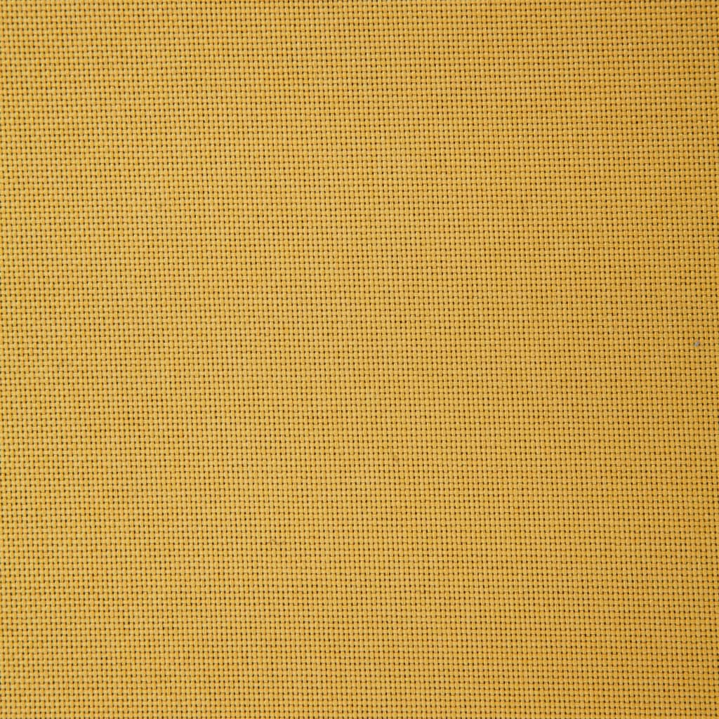 vidaXL Rozkladacia pohovka, žltá, polyester