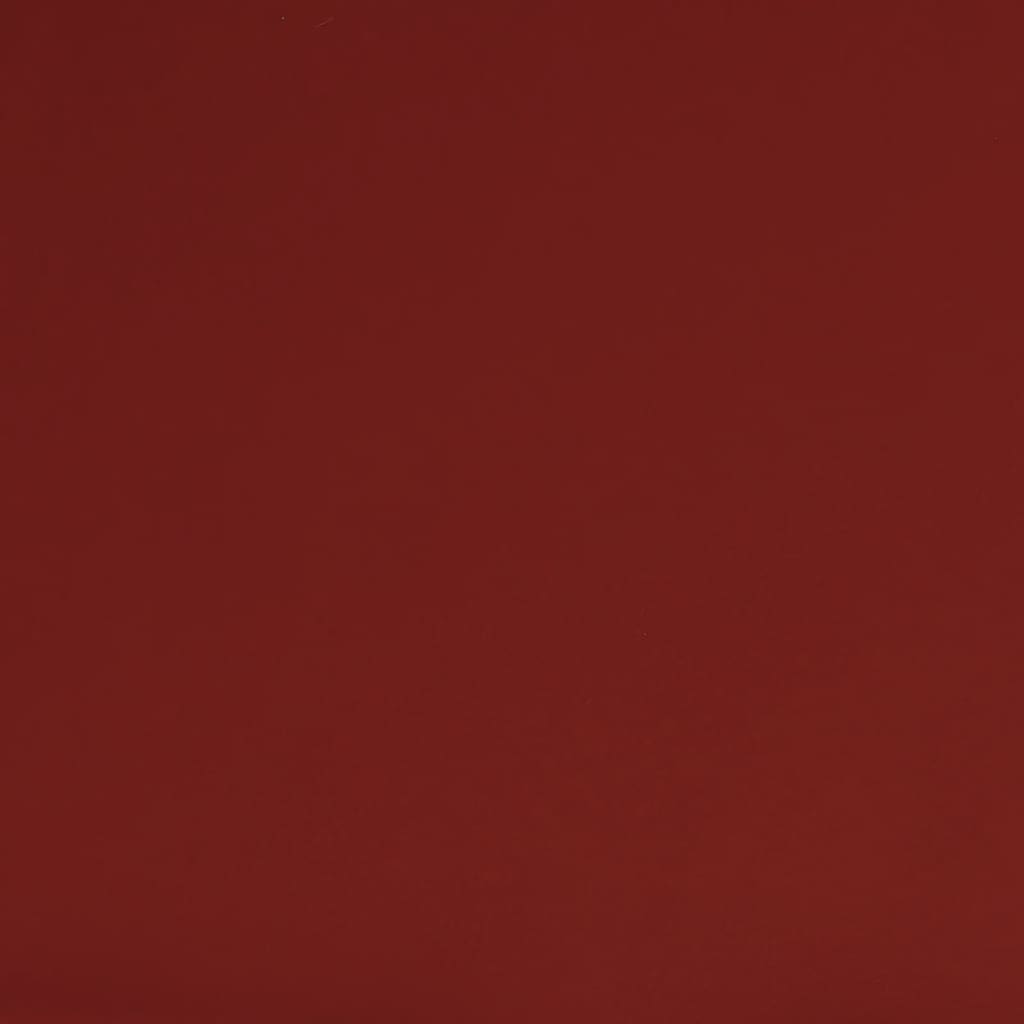 vidaXL Leňoška s vankúšmi a valcom, vínovo červená, umelá koža
