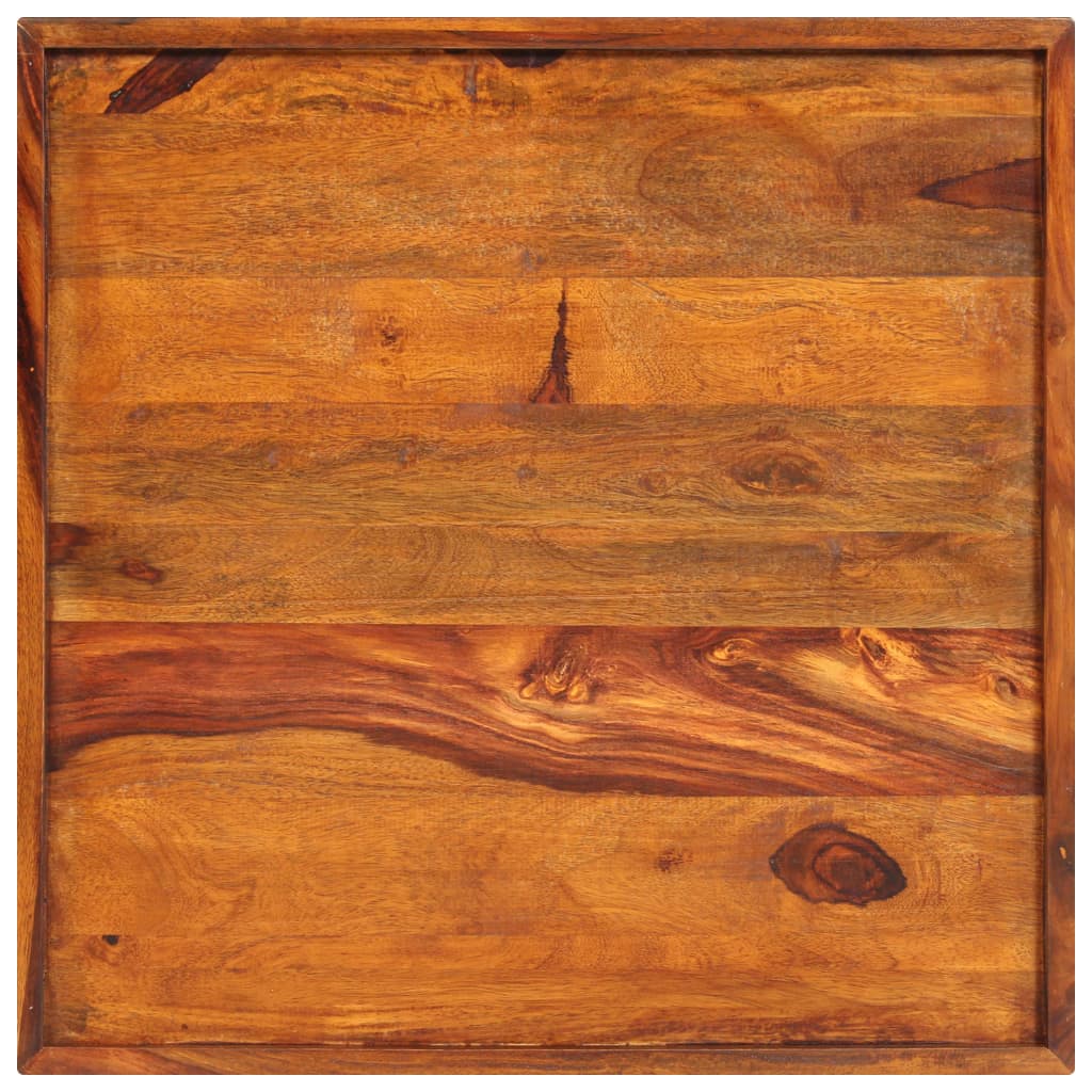 vidaXL Servírovací podnos masívne sheeshamové drevo 50x50 cm