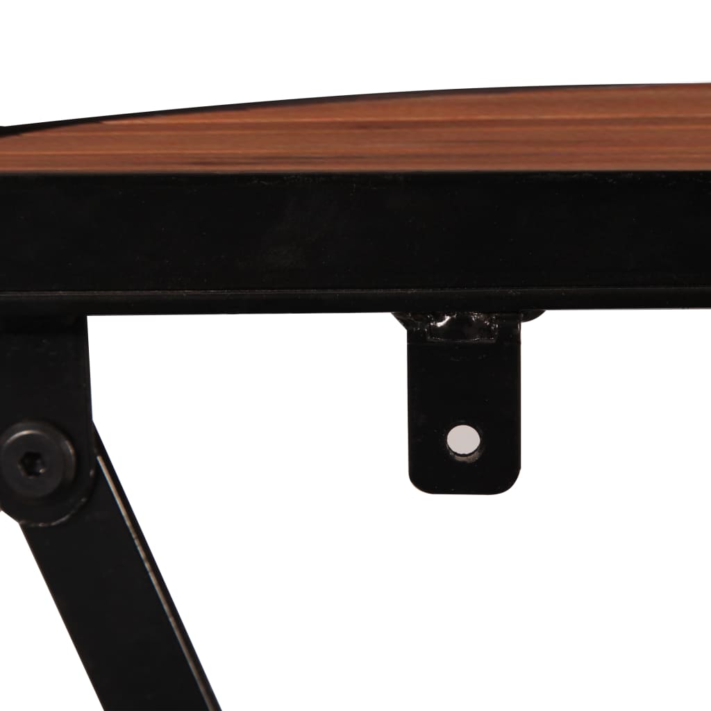 vidaXL Bistro stolík z akáciového dreva 85x43x75 cm