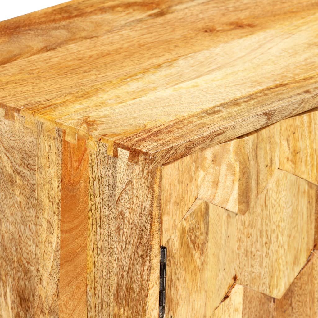 vidaXL Komoda z mangového dreva, 118x35x75 cm