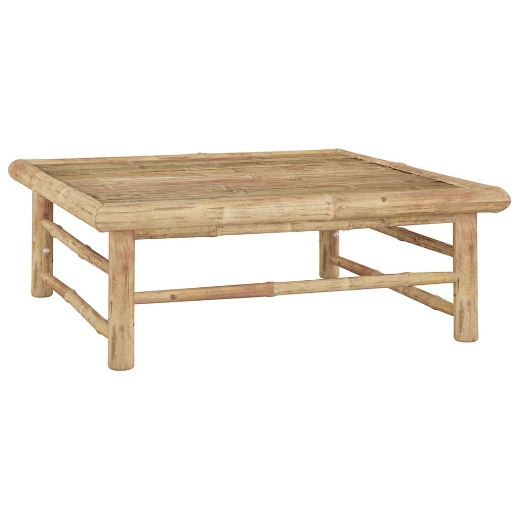 vidaXL Záhradný stôl 65x65x30 cm bambus