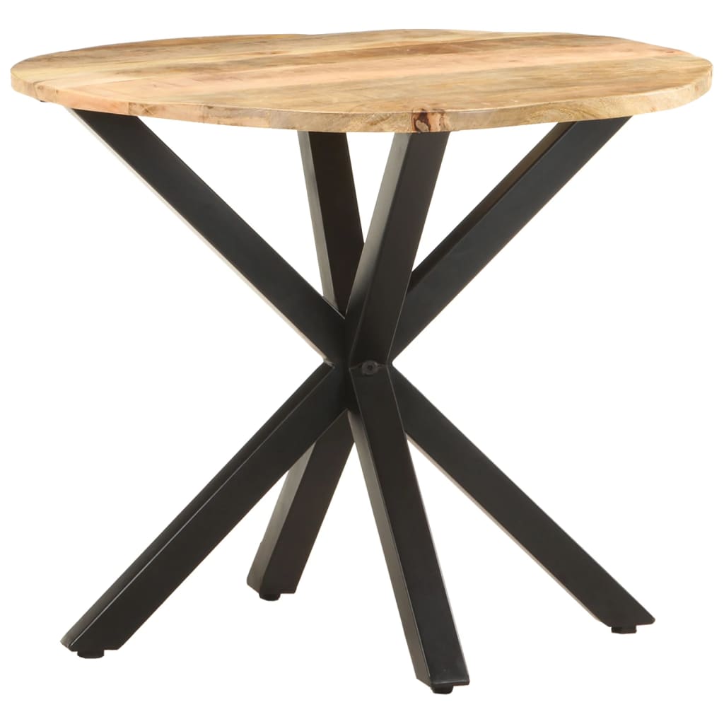 vidaXL Príručný stolík 68x68x56 cm mangovníkový masív