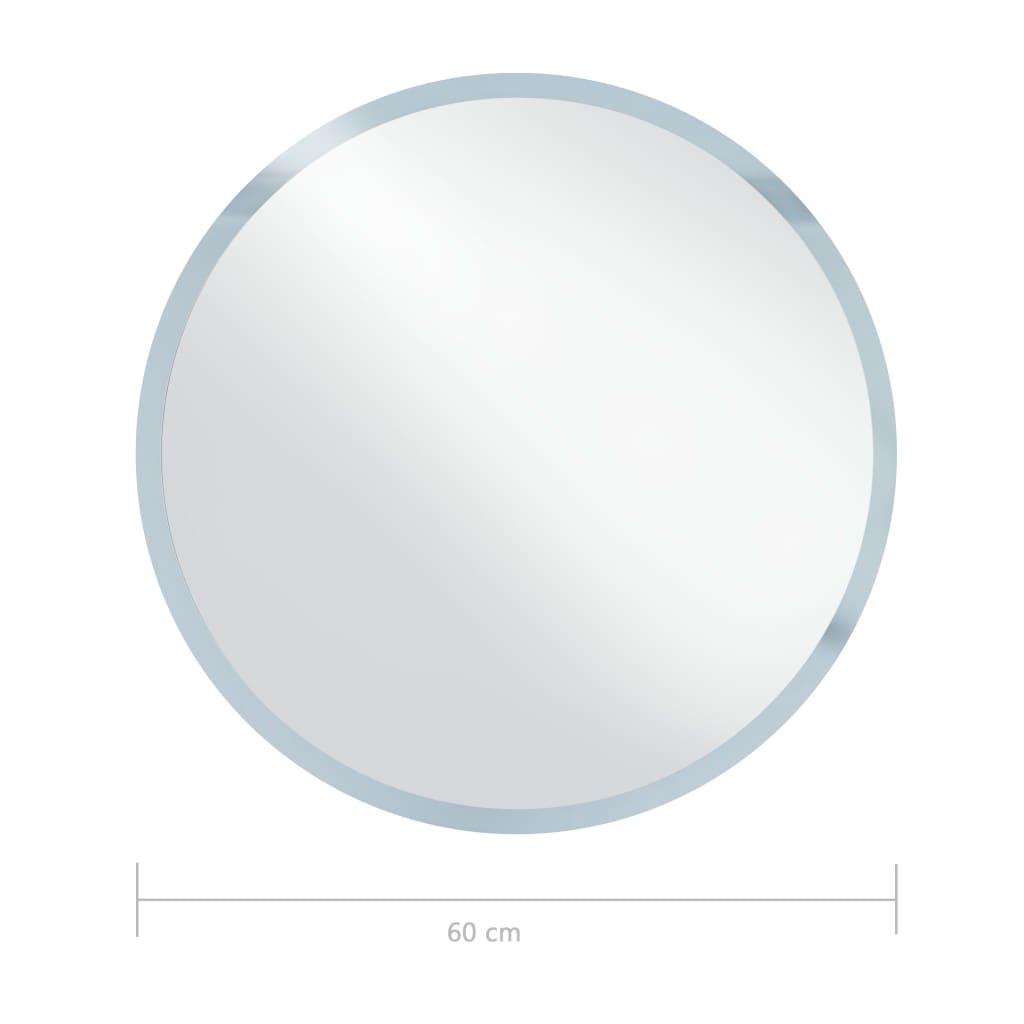 vidaXL Kúpeľňové LED zrkadlo 60 cm