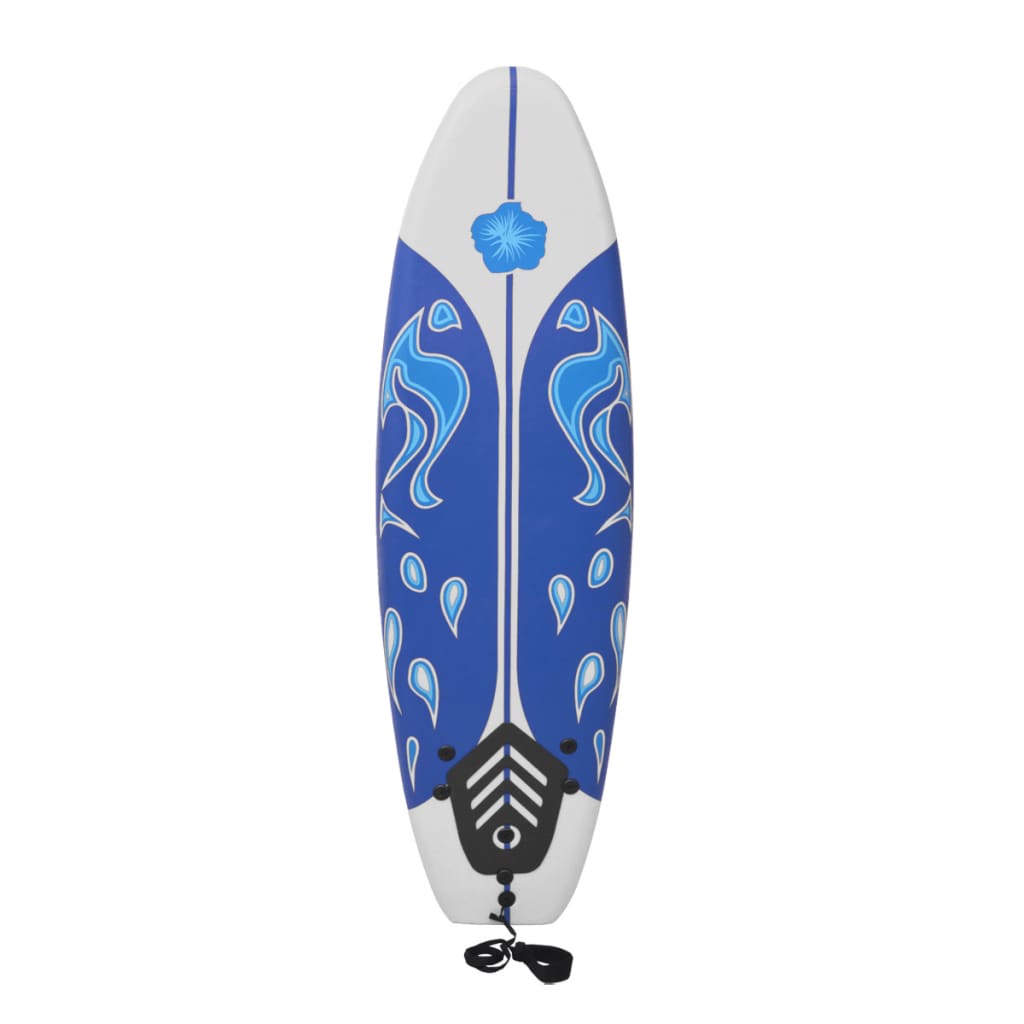 vidaXL Surfová doska, modrá, 170 cm