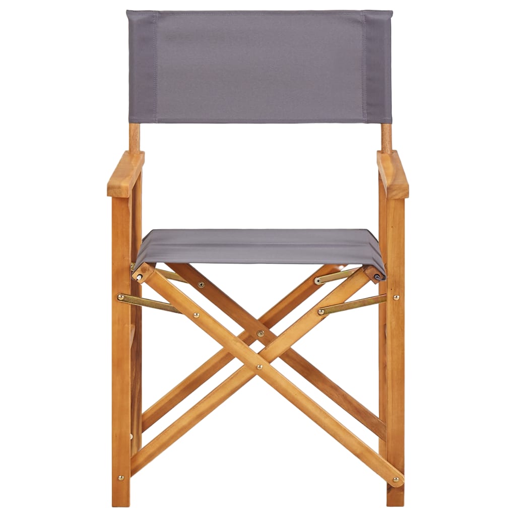 vidaXL Režisérske stoličky 2 ks, akáciový masív