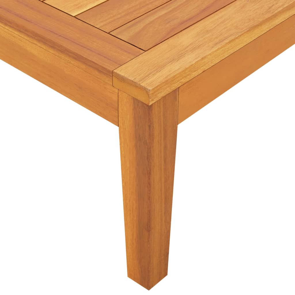 vidaXL Záhradný stôl 64x64x29 cm akáciový masív