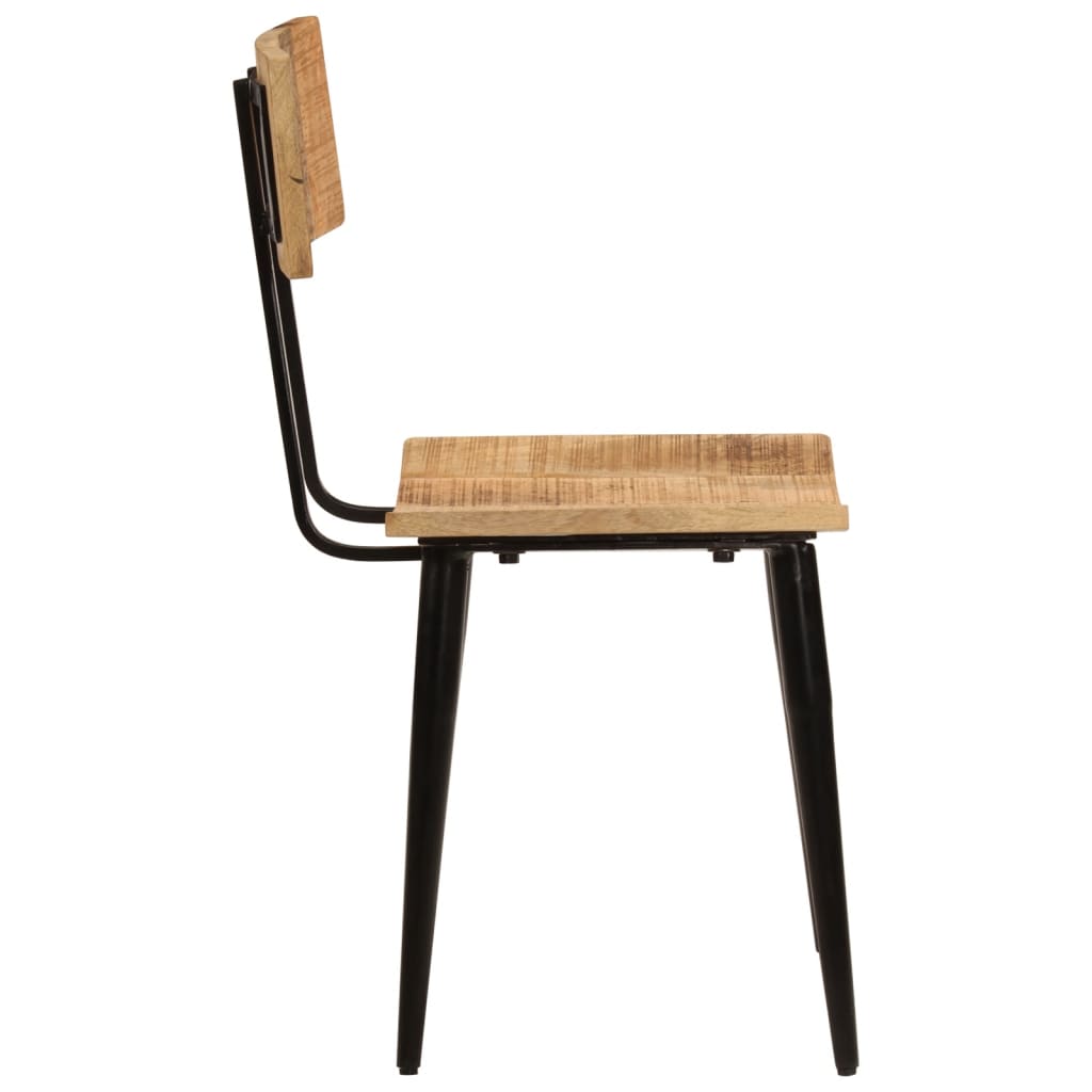vidaXL Jedálenské stoličky 2 ks 44x40x80 cm masívne mangovníkové drevo