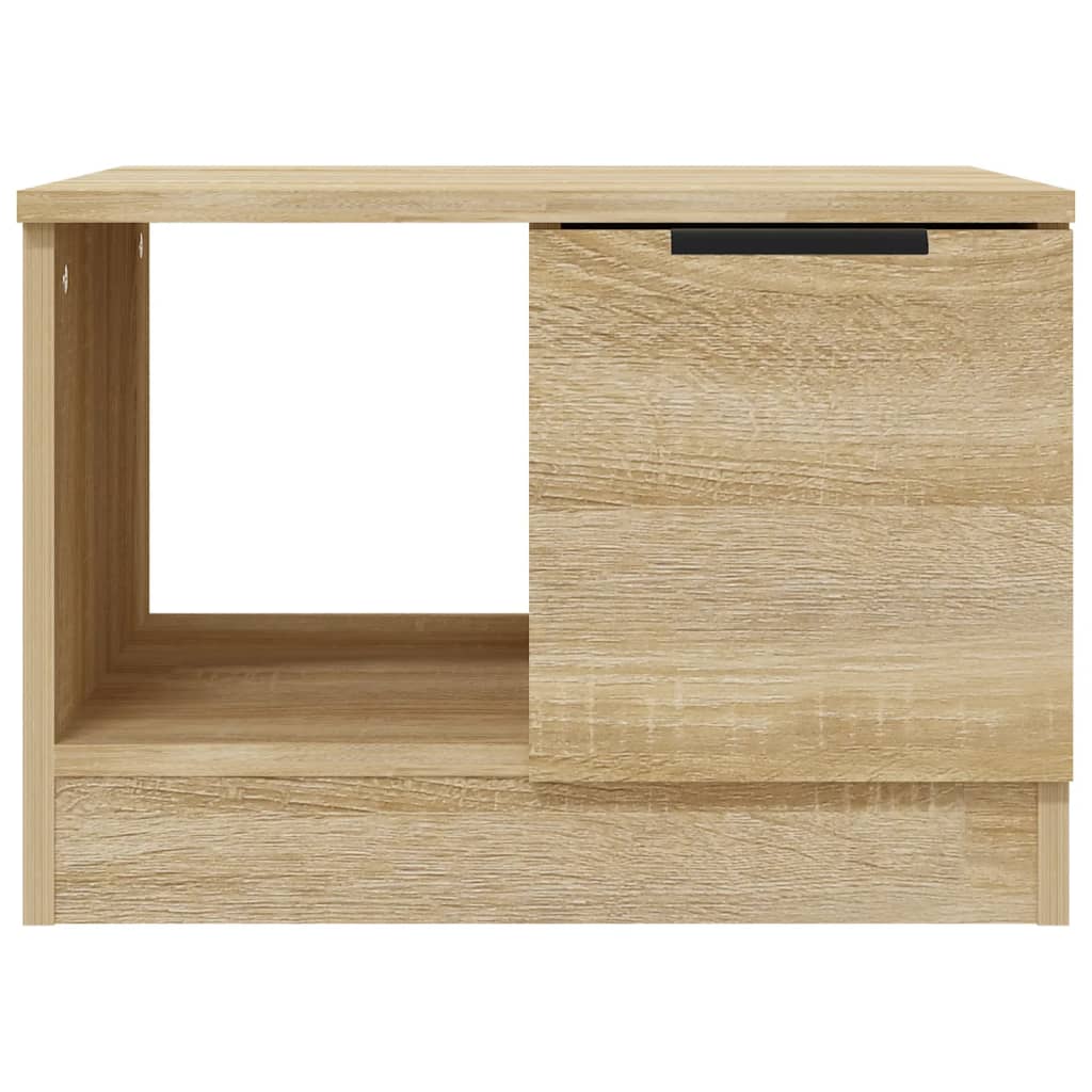 vidaXL Konferenčný stolík dub sonoma 50x50x36 cm spracované drevo