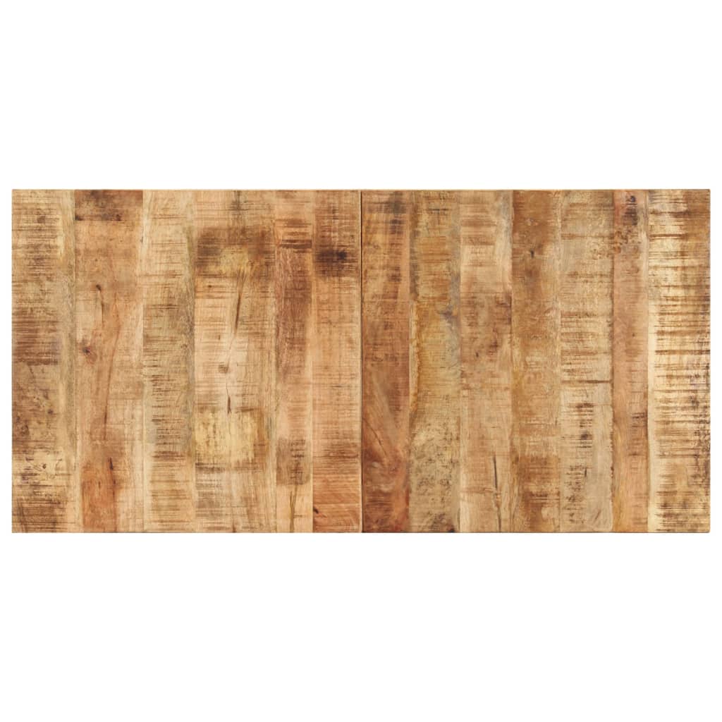 vidaXL Stolová doska 120x60x(2,5-2,7) cm surové mangovníkové drevo