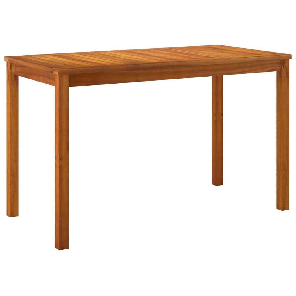 vidaXL Záhradný stôl 110x55x67 cm akáciový masív
