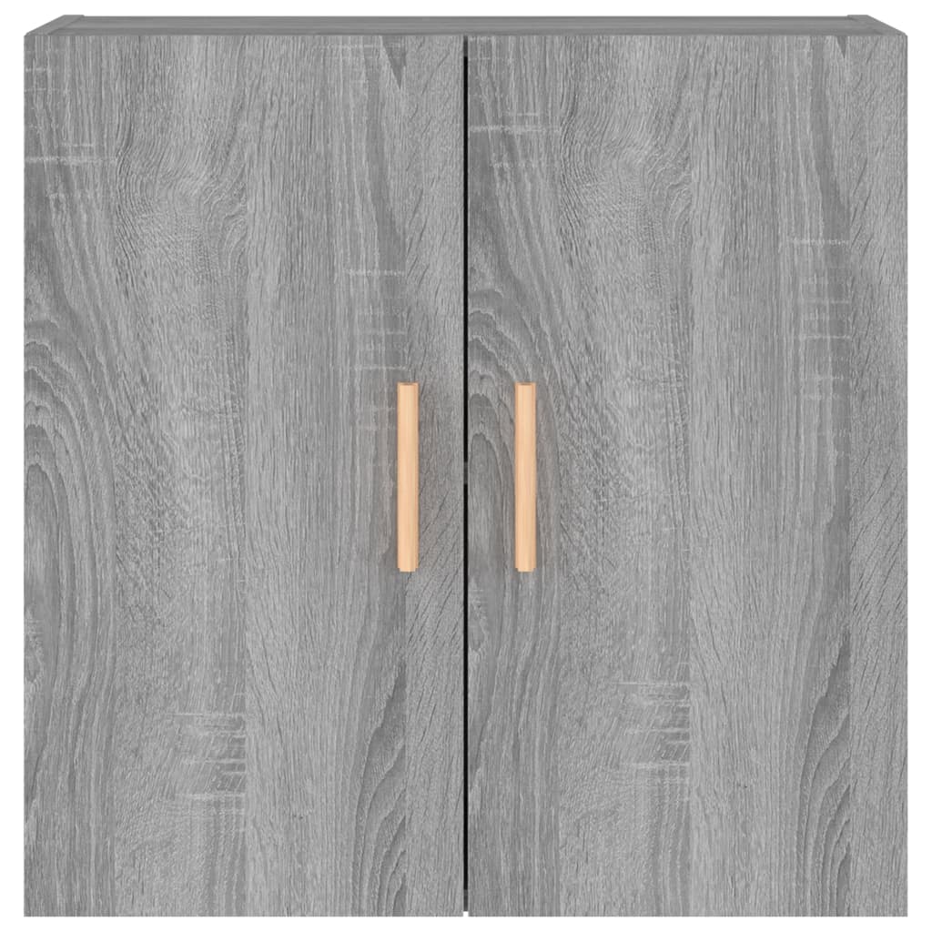 vidaXL Nástenná skrinka sivý dub sonoma 60x30x60 cm spracované drevo