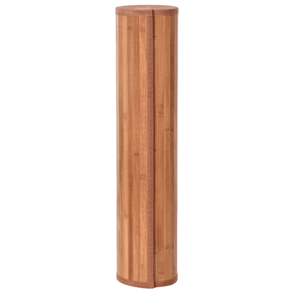 vidaXL Koberec obdĺžnikový hnedý 60x300 cm bambus